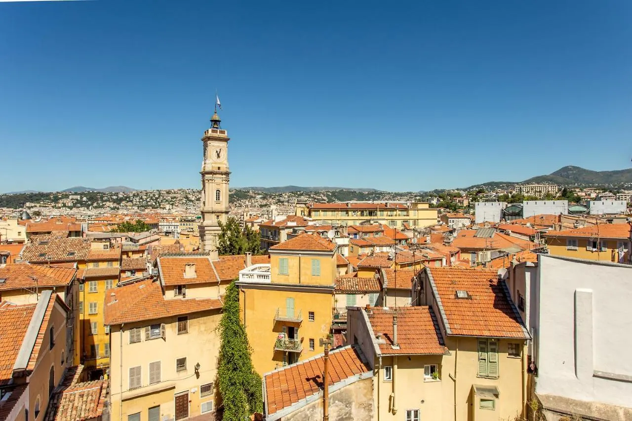 شقة Providence - Elegant F3, Vue Incroyable, Balcon,Ascenseur, Wifi نيس
