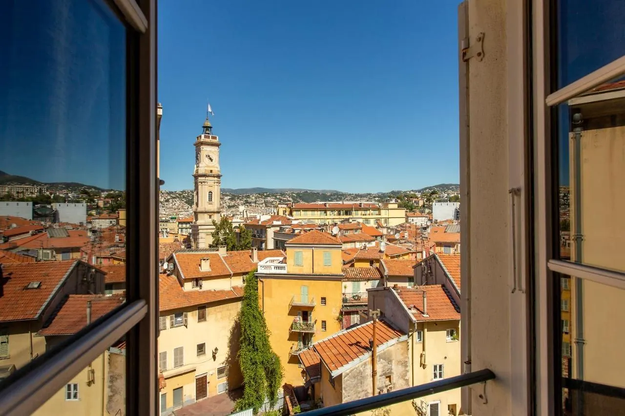 شقة Providence - Elegant F3, Vue Incroyable, Balcon,Ascenseur, Wifi نيس
